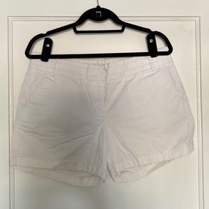 White J. crew Chino Short